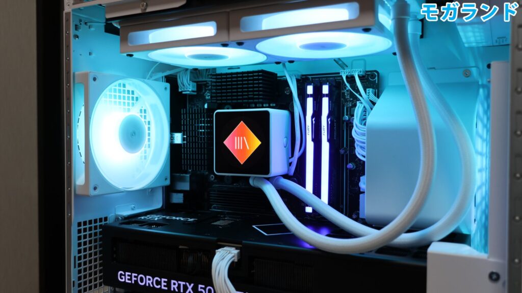 240mm簡易水冷を搭載