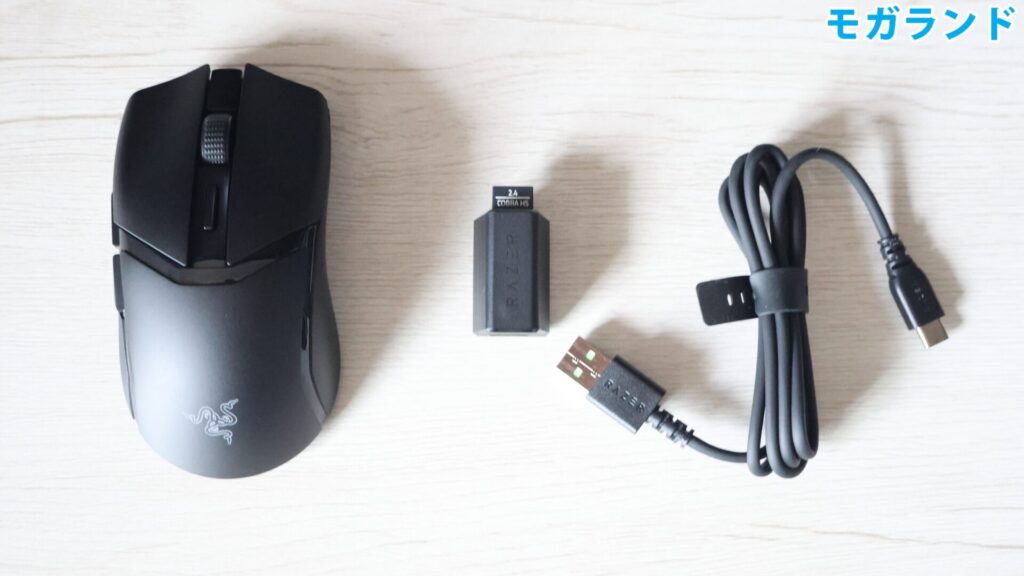 Razer Cobra HyperSpeedのパッケージ内容