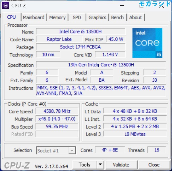 Core i5-13500H