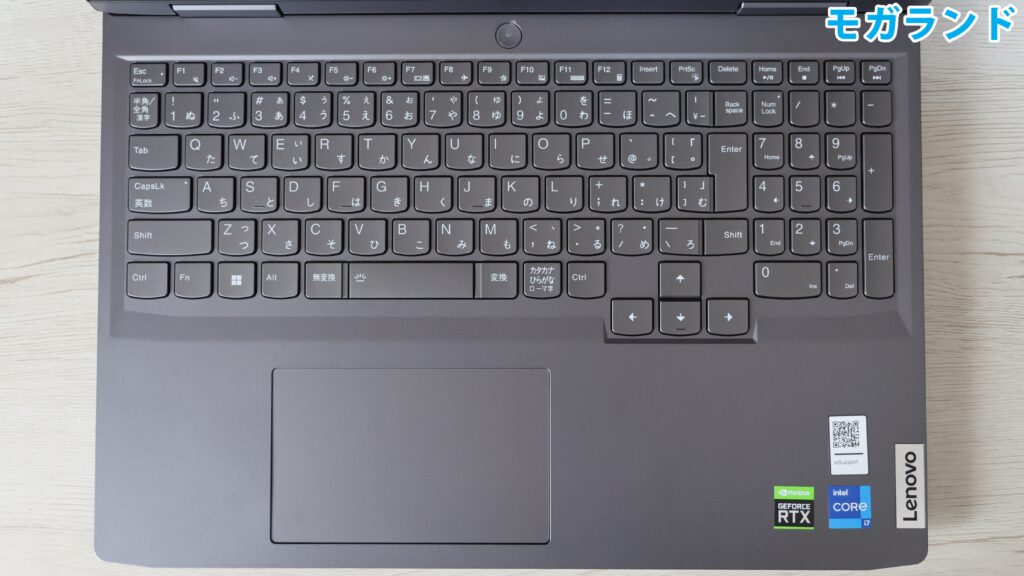 日本語配列84キーを採用