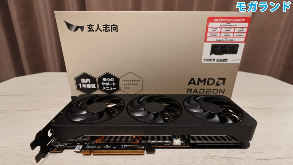 玄人志向 RD-RX9070XT-E16GB/TP