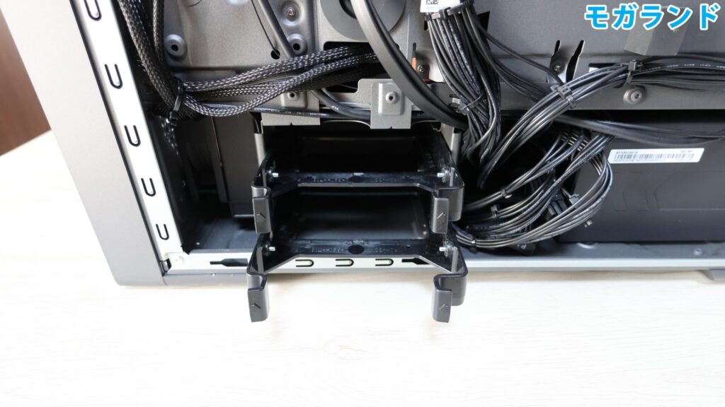 3.5インチベイが2基