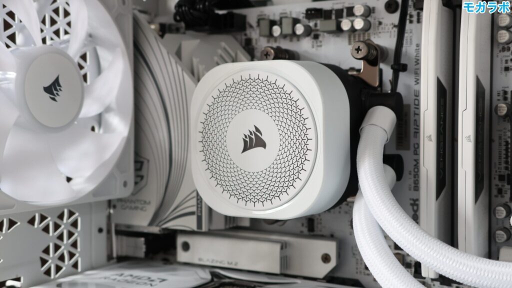 240mm簡易水冷のCorsair NAUTILUS 240 RS A-RGB