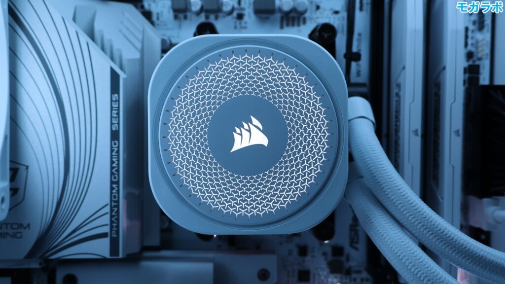 CPUクーラーのポンプヘッド